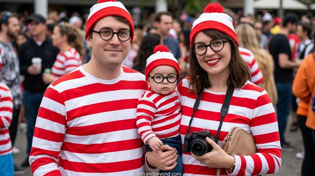 family halloween costumes for three