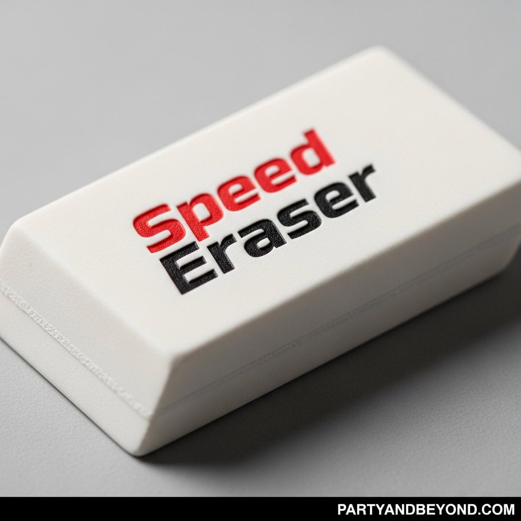 Speed Eraser game tool for fun party activities and team challenges.