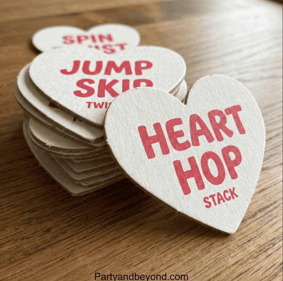 Heart-shaped puzzle with "Broken Hearts Puzzle" message for Valentine’s Day fun.