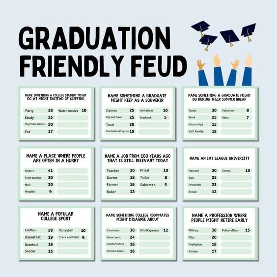 27 High School Graduation Games to Make Your Celebration...