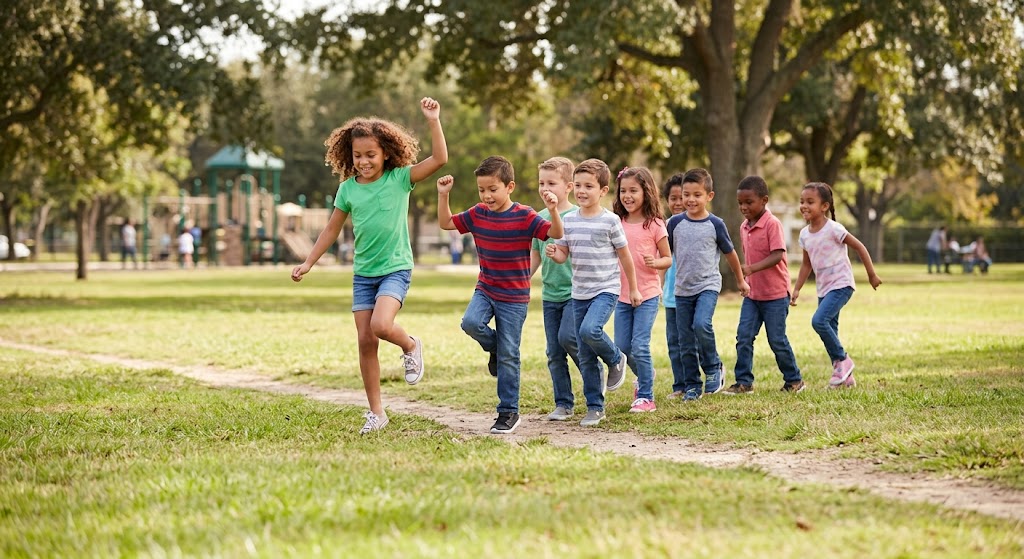 Follow the Leader kids game