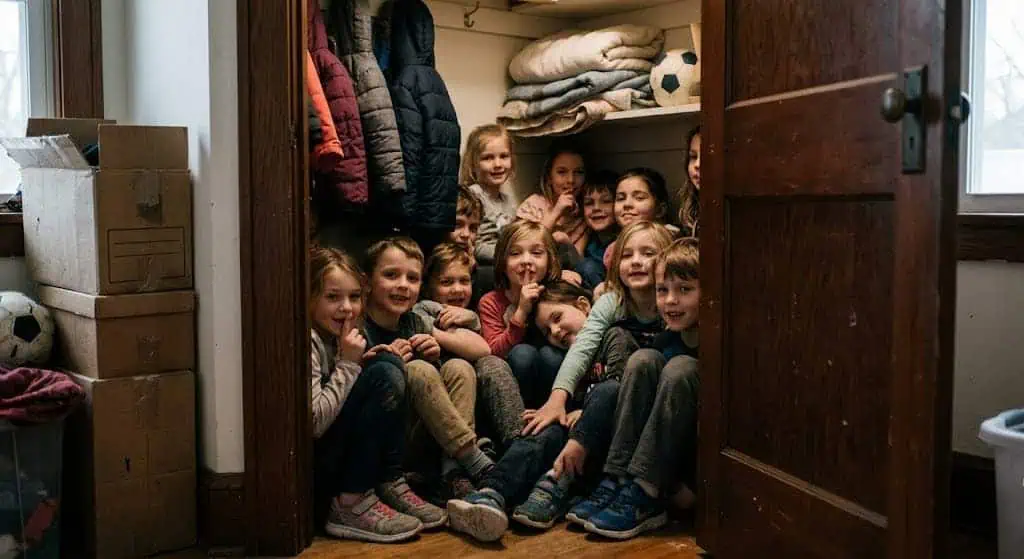 Sardines hide and seek variation