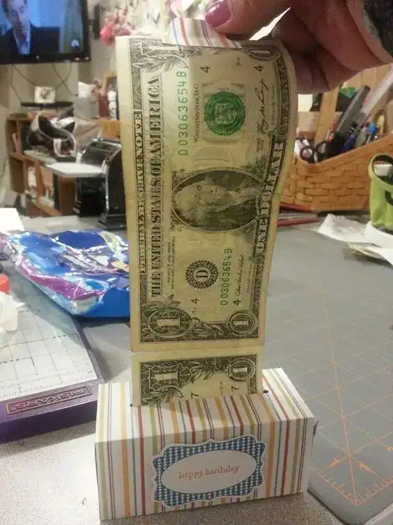 Creative money gift idea for teens birthday.