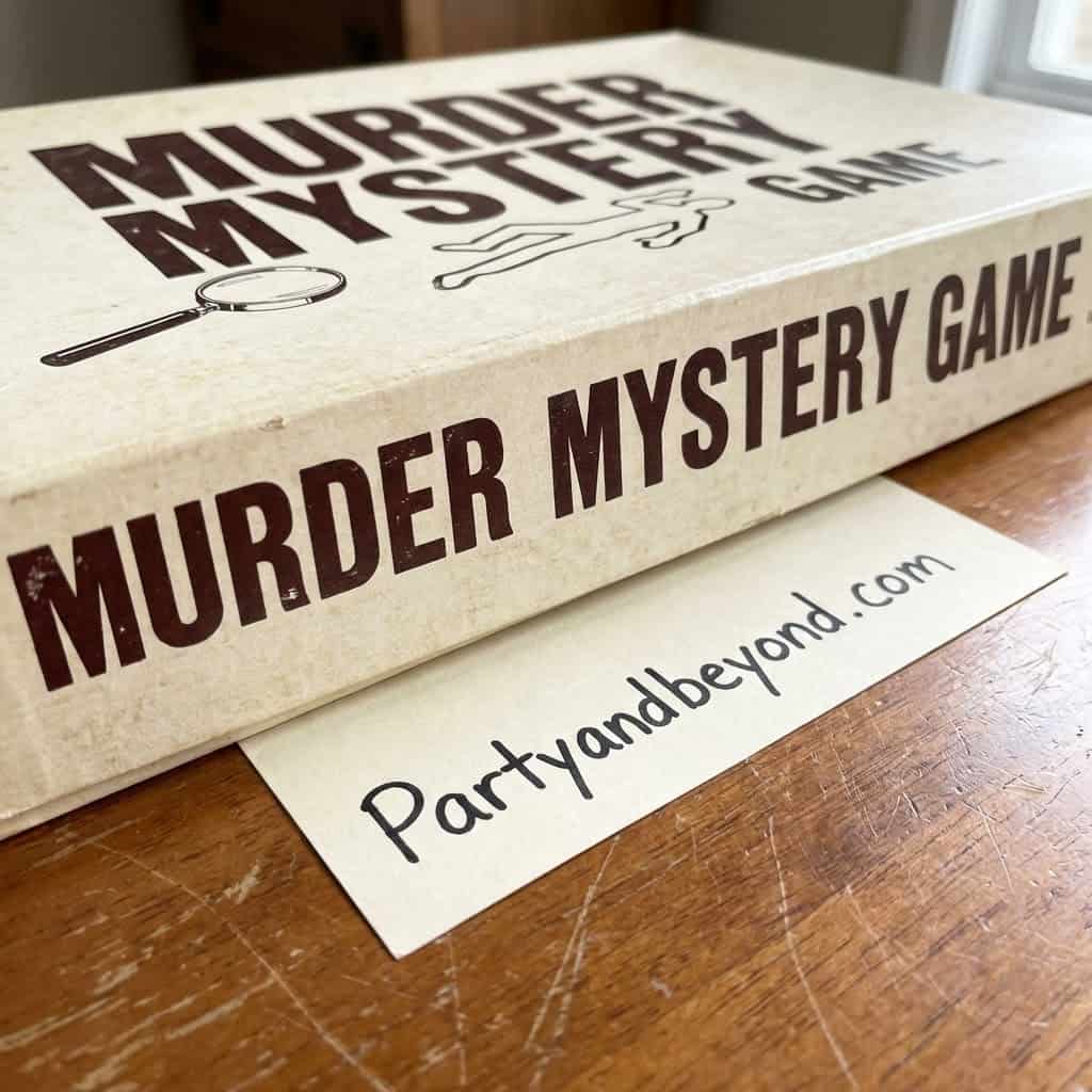 Fun murder mystery party game for teenagers and friends.