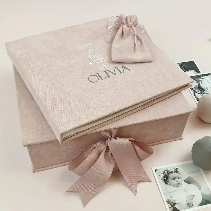 Personalized First Tooth Keepsake Box for Baby Olivia.