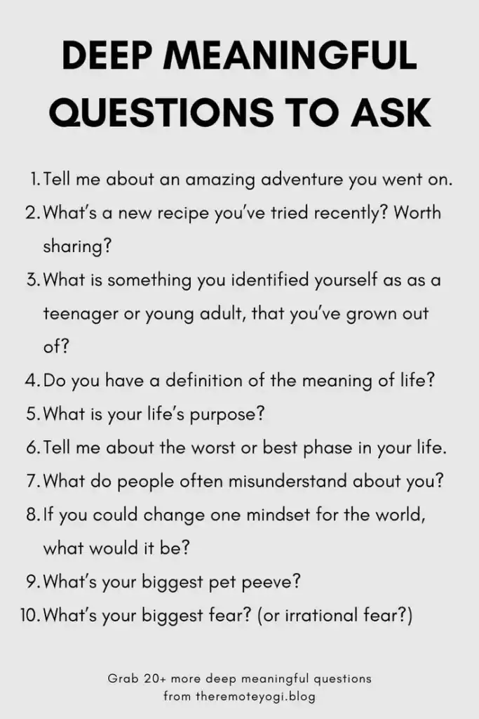 De Questions 90+ Deep Conversation Starters