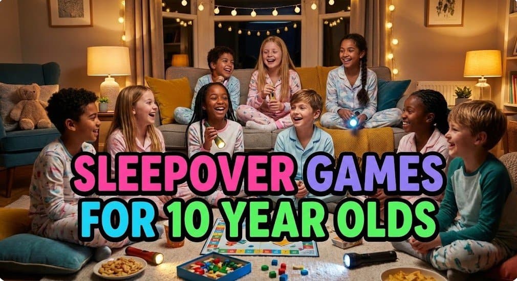 Sleepover Games for 10-Year-Olds