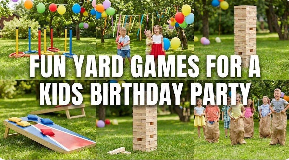 Fun Yard Games for a Kids’ Birthday Party