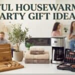 22 Useful Housewarming Party Gift Ideas Housewarming gift ideas with tools, wine, and decor for new homeowners.