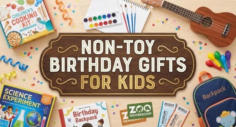 Creative non-toy birthday gift ideas for kids, perfect for unique celebrations.