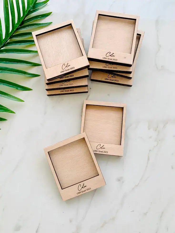 Favor boxes for housewarming party favors and gifts.