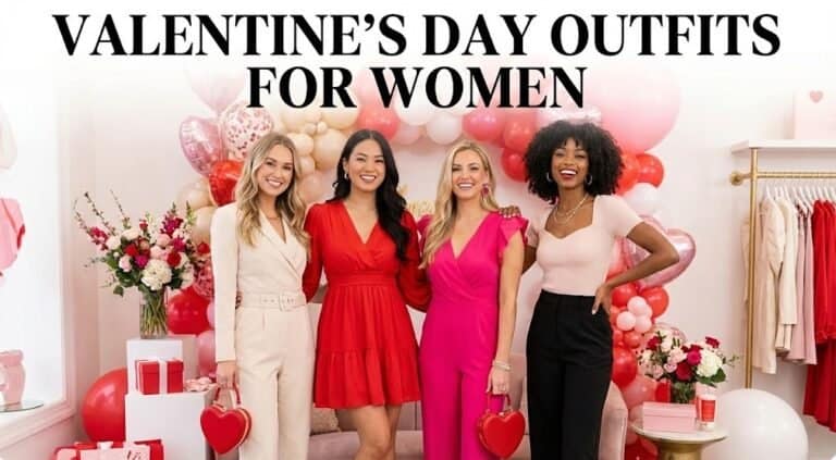 Elegant Valentine’s Day outfits for women at Party & Beyond!.