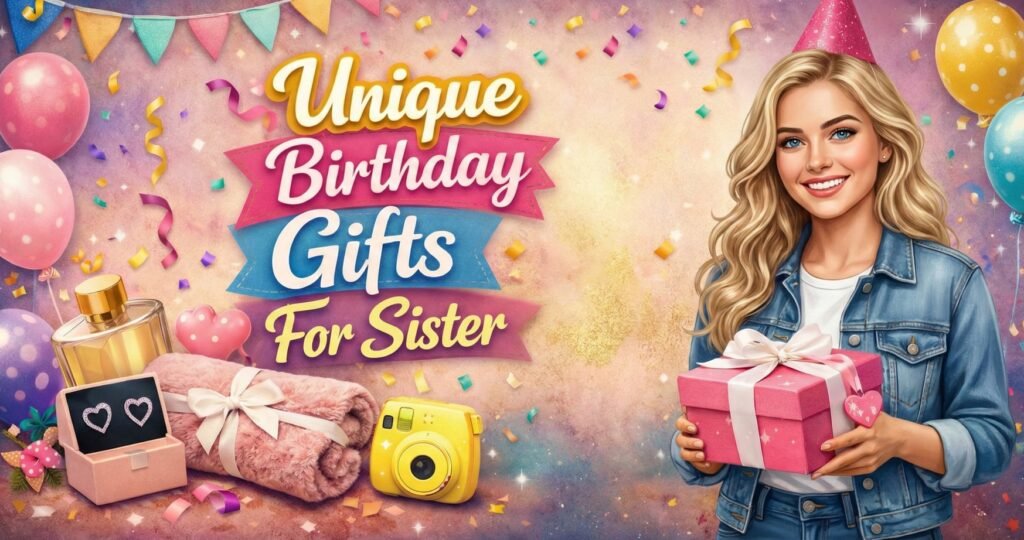 Unique Birthday Gifts for Sister