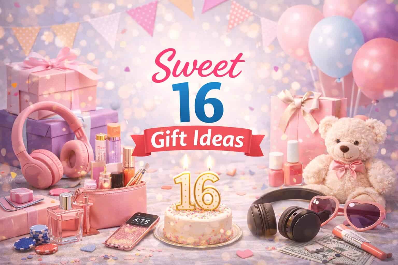 Sweet 16 gift ideas for memorable 16th birthday celebrations.