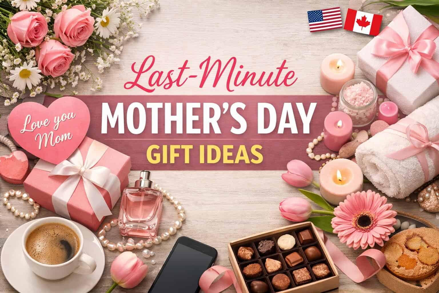 Last-Minute Mother's Day gift ideas for special moms, perfect for last-minute shoppers seeking thoug.