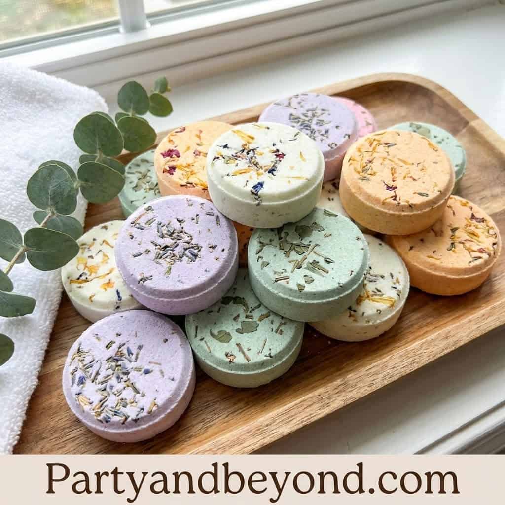 Relaxing lavender and citrus bath bombs for a soothing bath experience. Perfect gift idea for annive.