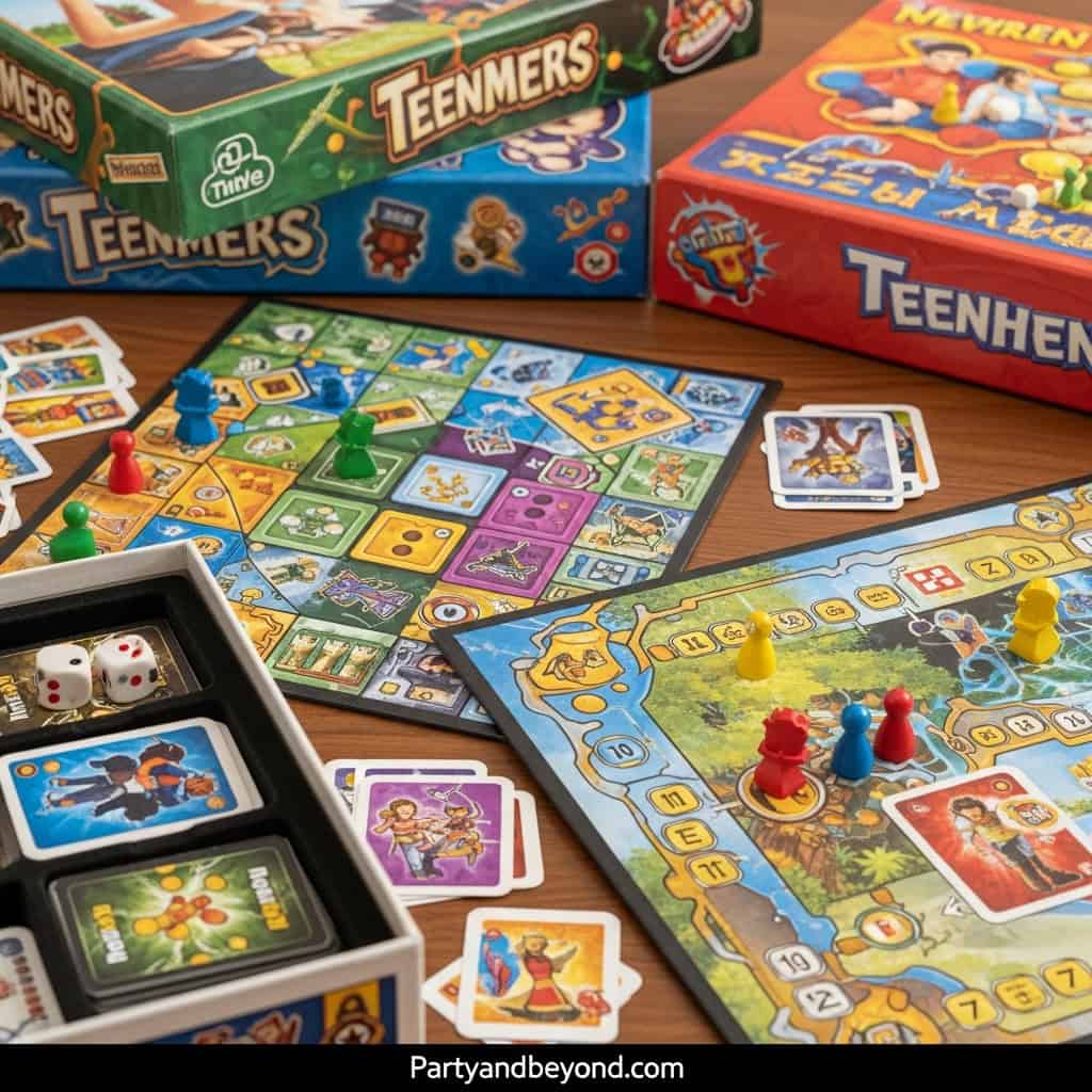 Engaging teen board games from Party & Beyond! perfect for birthday celebrations and teen gift ideas.