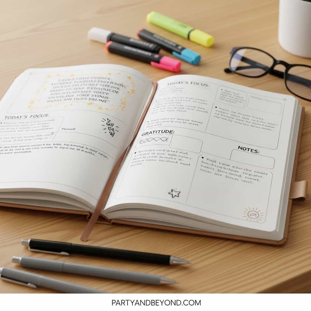 Celebrate 21st birthday with stylish planner and accessories for memorable moments.