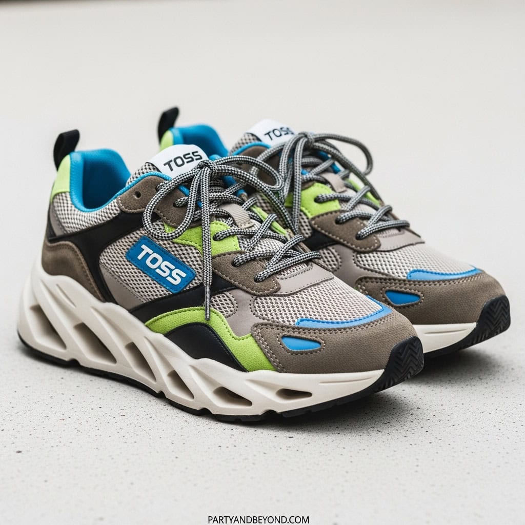 Stylish and comfortable teens' running shoes with vibrant colors and modern design.