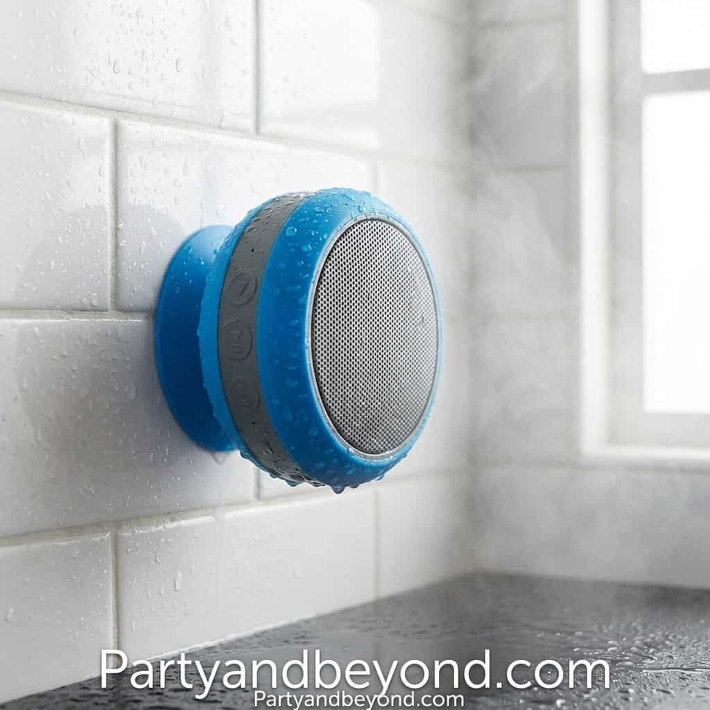 Bluetooth waterproof speaker for parties and celebrations.