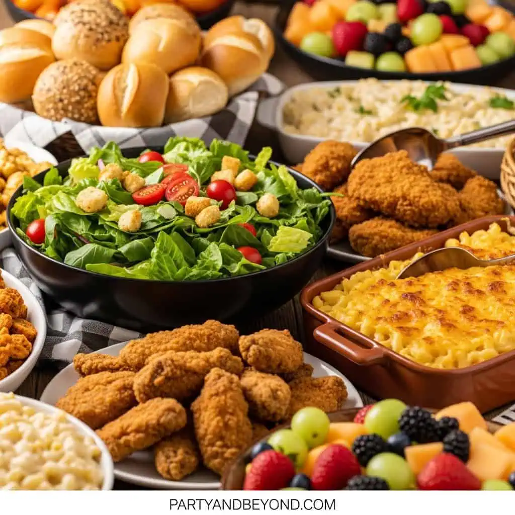 Delicious adult party food and snack ideas for celebrations.