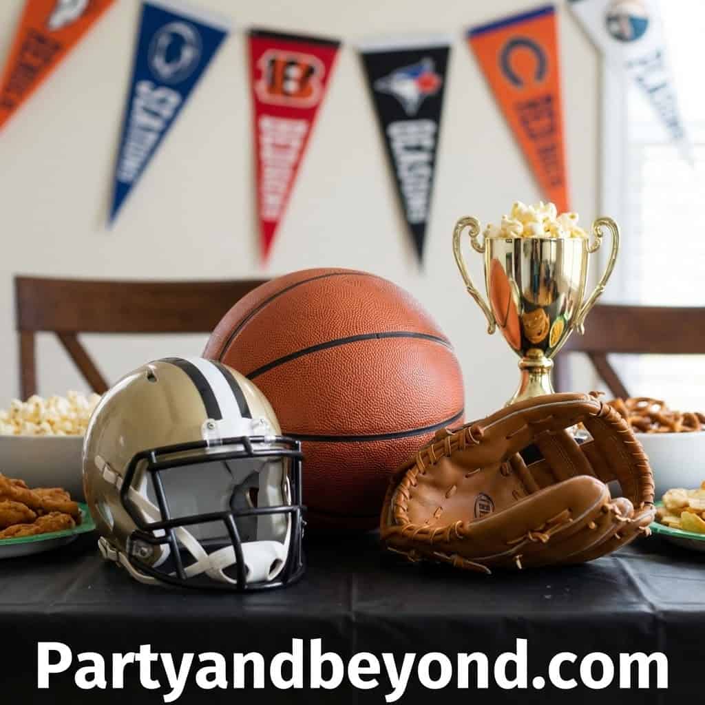 Celebrate summer birthdays with sports-themed party ideas and fun snacks.