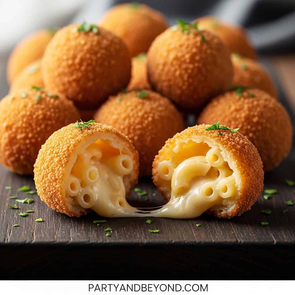 Delicious cheese-filled fried snacks perfect for Super Bowl parties and finger food crowds. Crispy e.