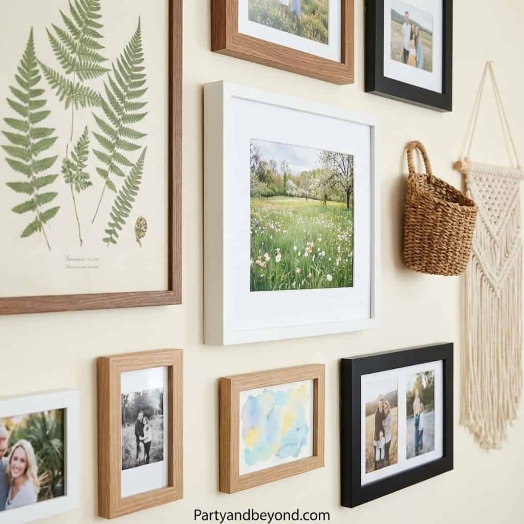 Brighten your space with stylish framed prints and botanical art for a fresh spring look. Perfect fo.