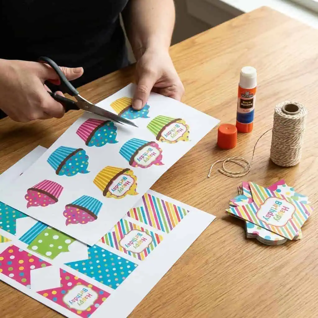 DIY Cupcake Toppers for Party Decor.