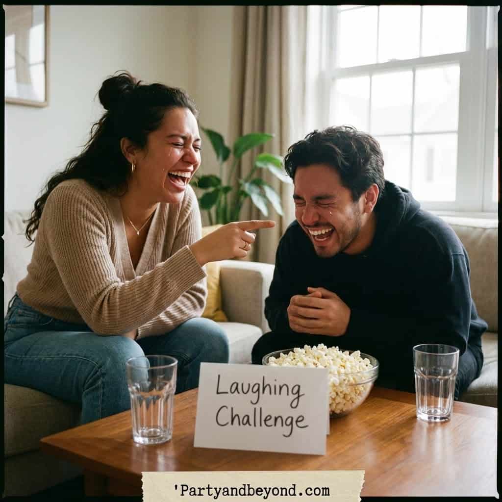 Laughing Challenge at Kids' Birthday Party.