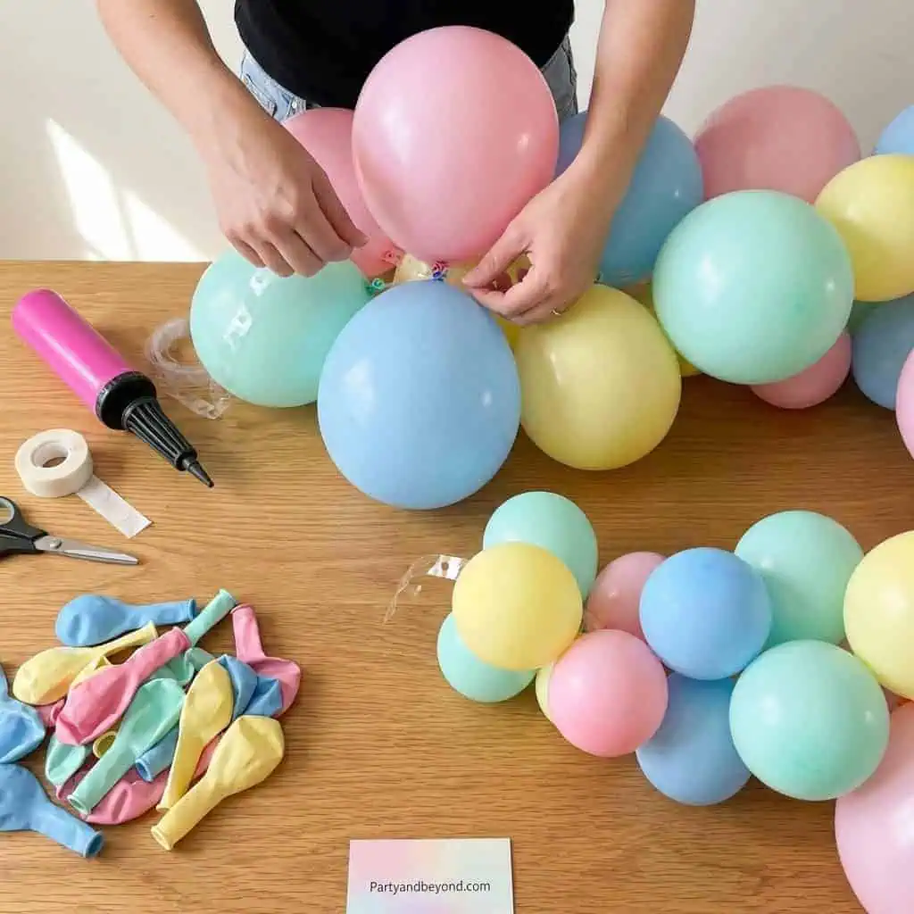 DIY Balloon Decorations for Party Planning.