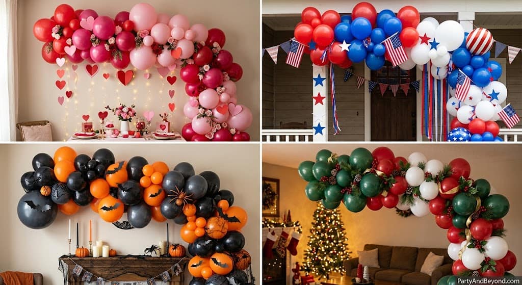 DIY balloon arch ideas