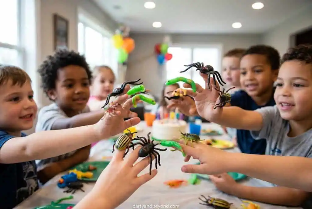 spider bug finger puppets Halloween toy favors