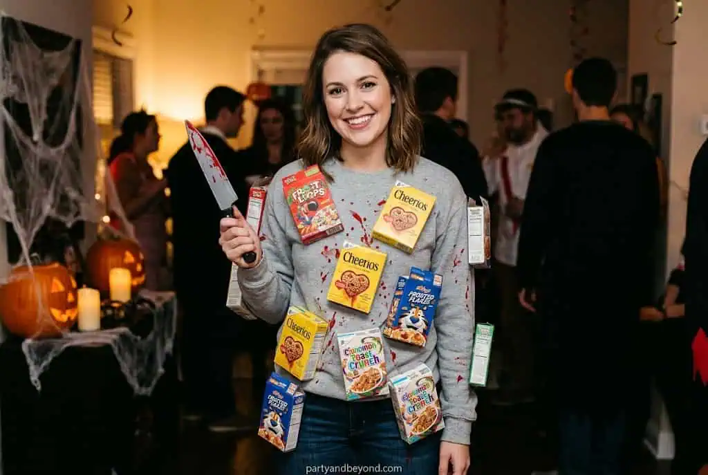 cereal killer DIY funny Halloween costume for women
