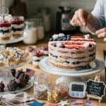 20 No-Bake 4th of July Desserts That Are Easy, Patriotic, and Absolutely Stunning (2026) Delicious no-bake patriotic desserts for the 4th of July, featuring layered cakes, fruit toppings, a.