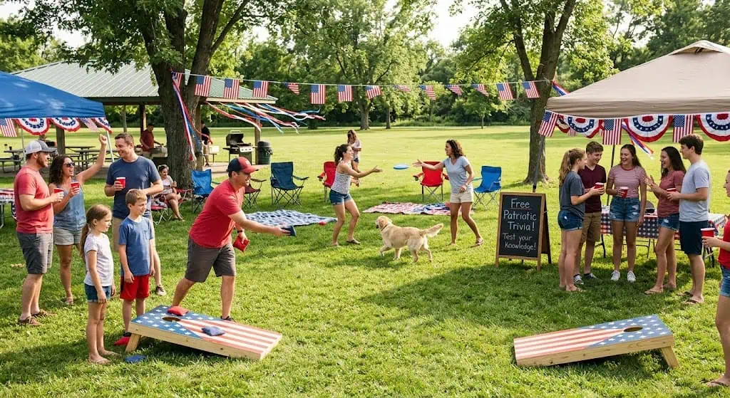 4th of July party ideas on a budget
