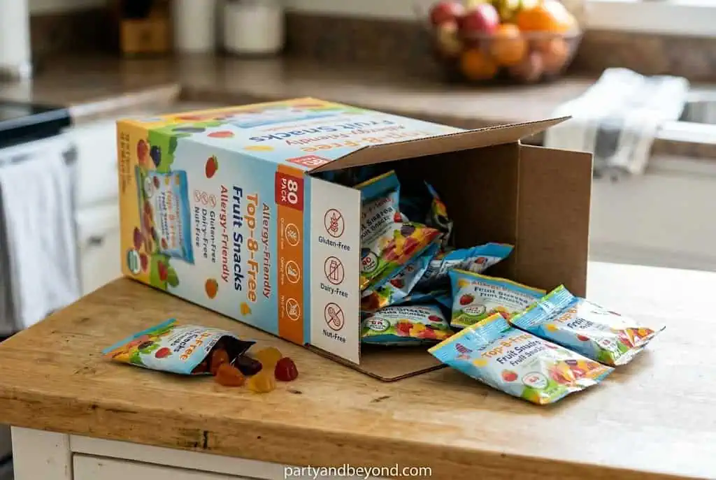 top 8 free fruit snacks Halloween allergy safe treats non-candy halloween treats