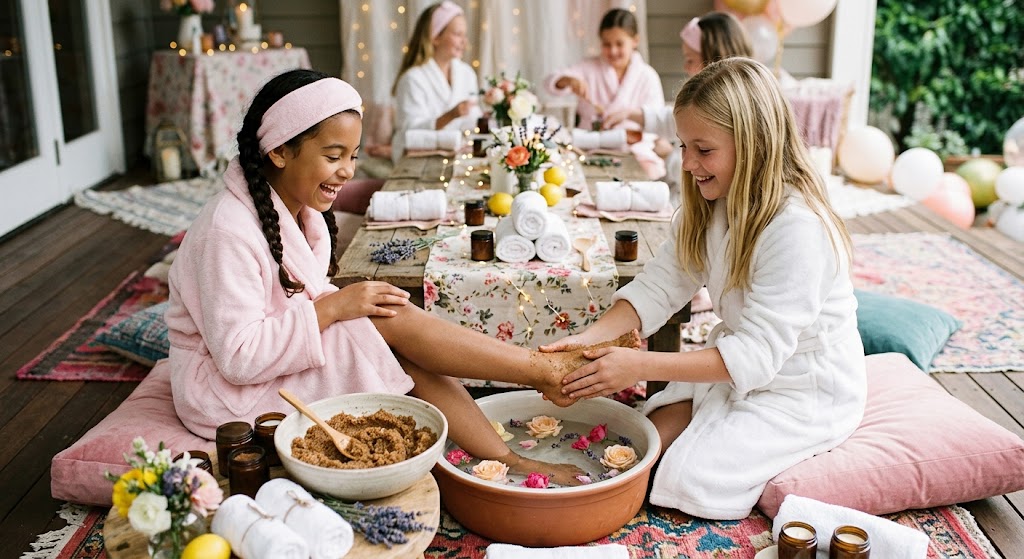 spa party ideas for girls