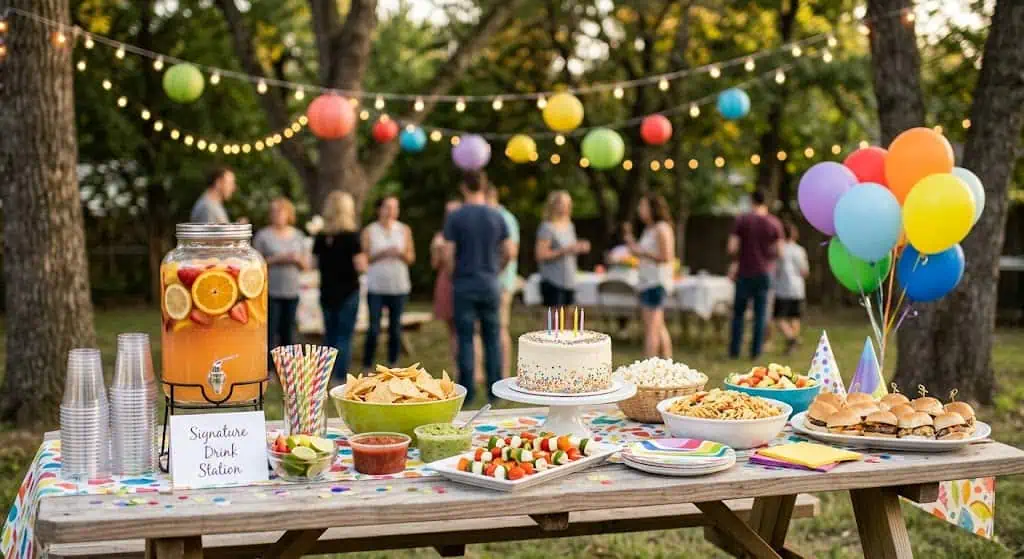 birthday party on a budget