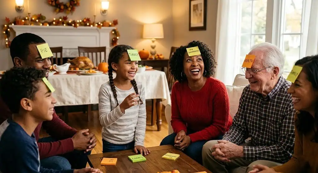 Thanksgiving party games for families