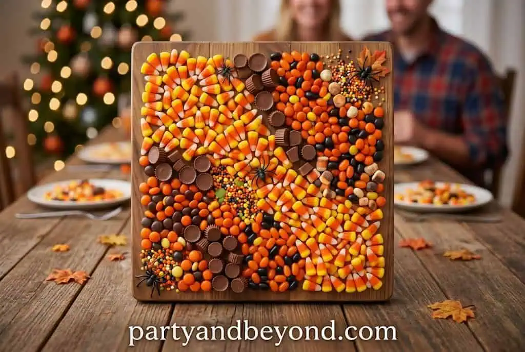 Classic Candy Corn Board – Halloween charcuterie board