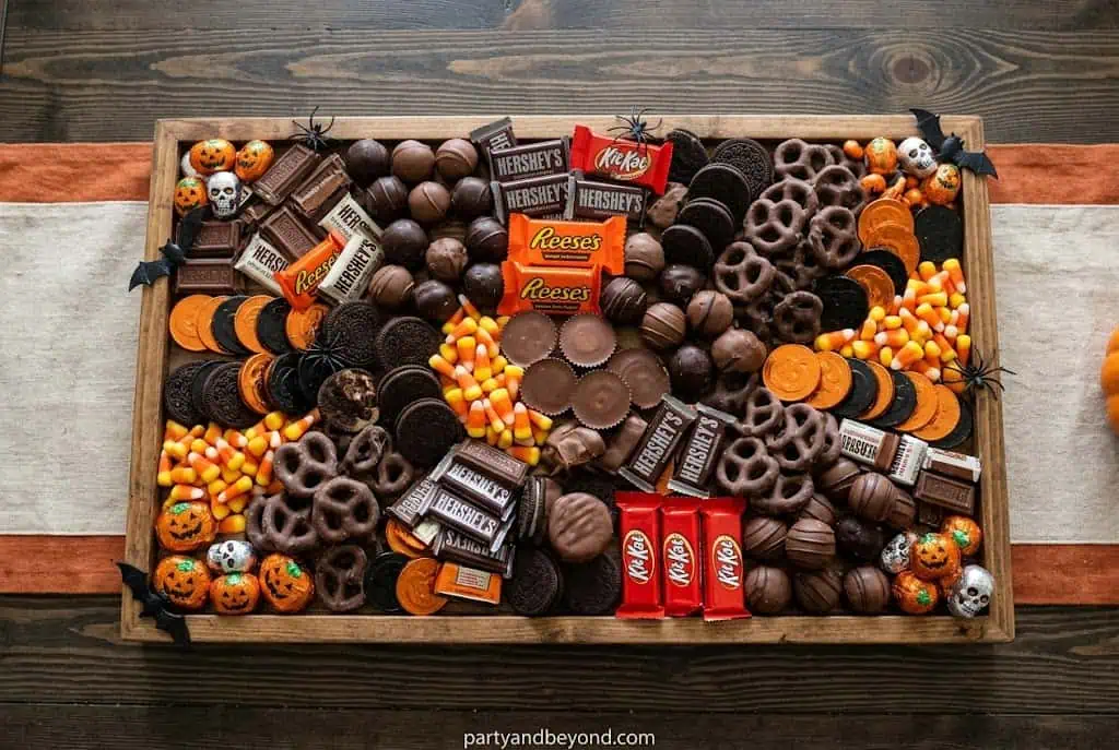 Chocolate Lovers' Board – Halloween charcuterie board