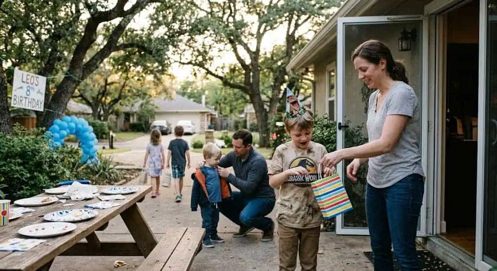 How long should a kids birthday party last