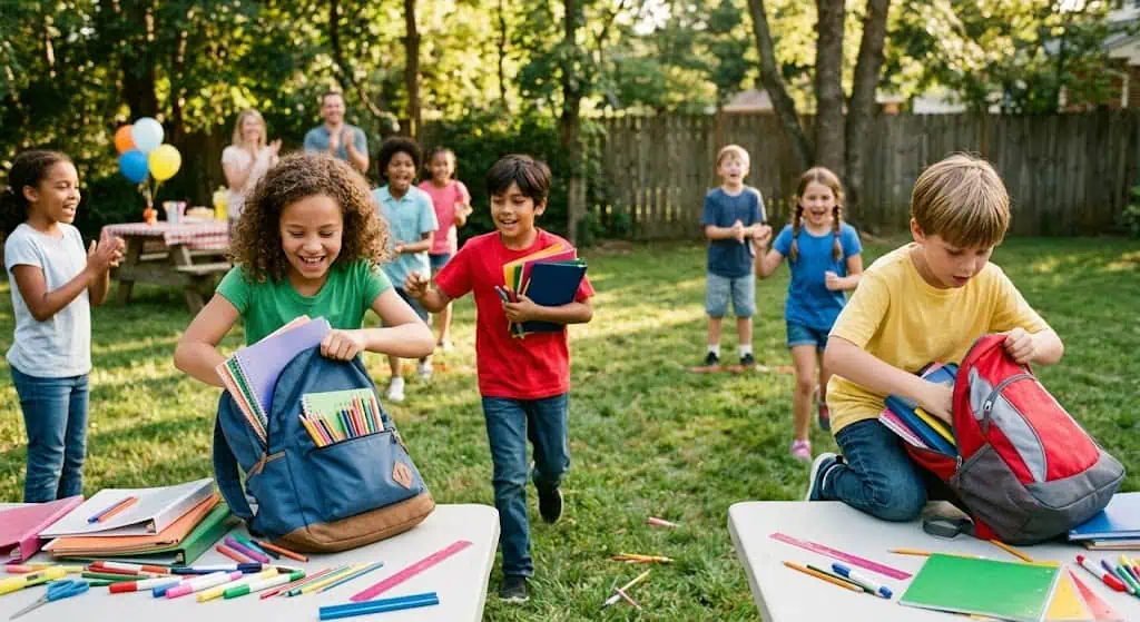 back to school party games for kids
