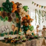 23 Safari Birthday Party Ideas (Decor, Games & Food) Safari party decorations