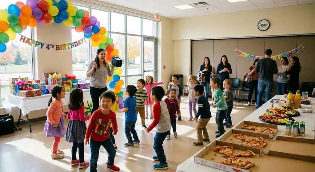 What time works for ages 4–5 – kids birthday party start time